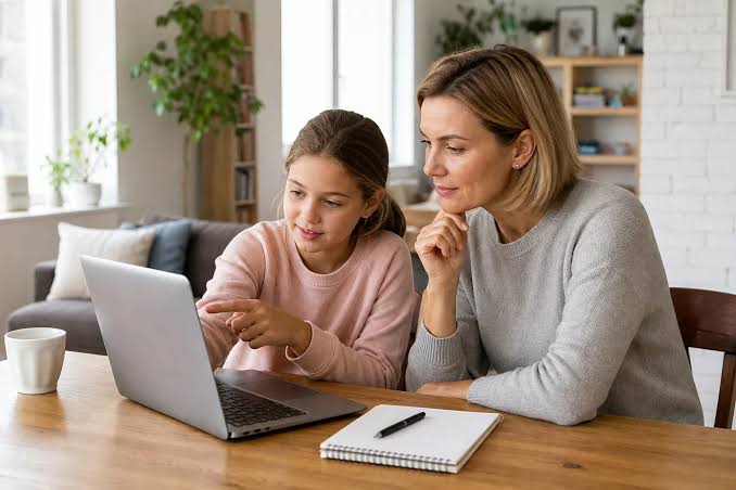 Working parent balancing career and family responsibilities